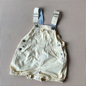 Tommy Hilfiger‎ light yellow Shortalls. Size 18-24 months